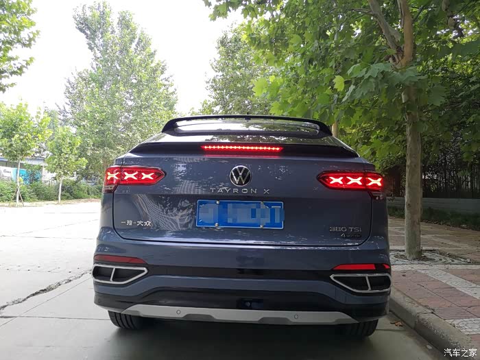 将coupe进行到底我的泰坦蓝色探岳x提车作业