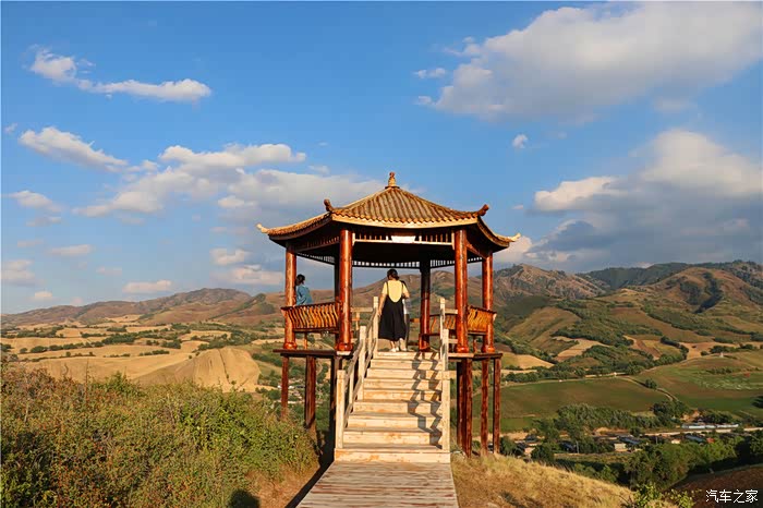 唐dmi自驾游木垒县水磨沟村好一个养心的家好山好水好风景