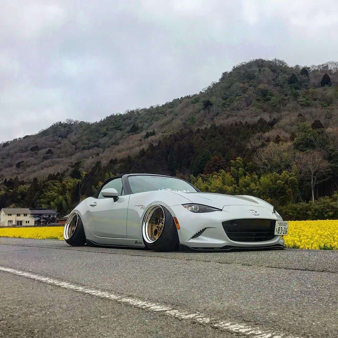 马自达mx5roadsternd改装软顶特别对味