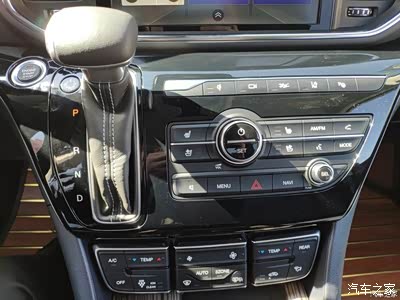 传祺gm8的换挡杆,按键组合