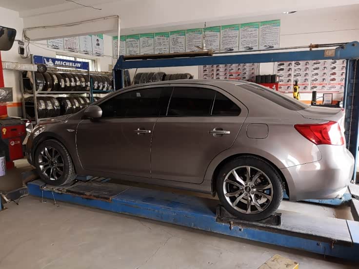 凯泽西升级18寸轮毂完成