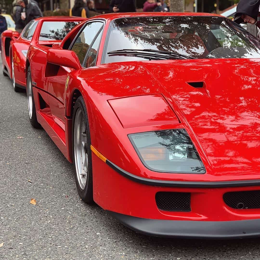 法拉利f40,一匹经典的红跃马