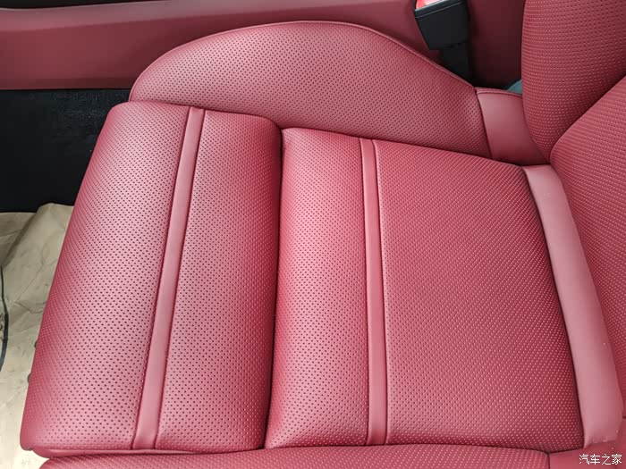 【图】保时捷卡宴内饰真皮包覆,波尔多红效果分享_cayenne论坛_汽车之