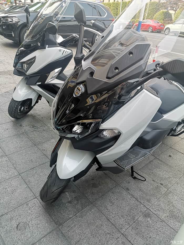 如皋的第一辆三阳tl500双缸大踏板