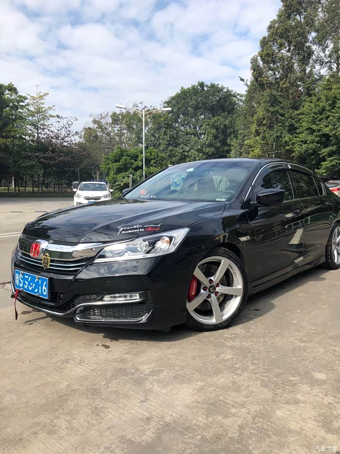 9.5雅阁轮毂改装请教