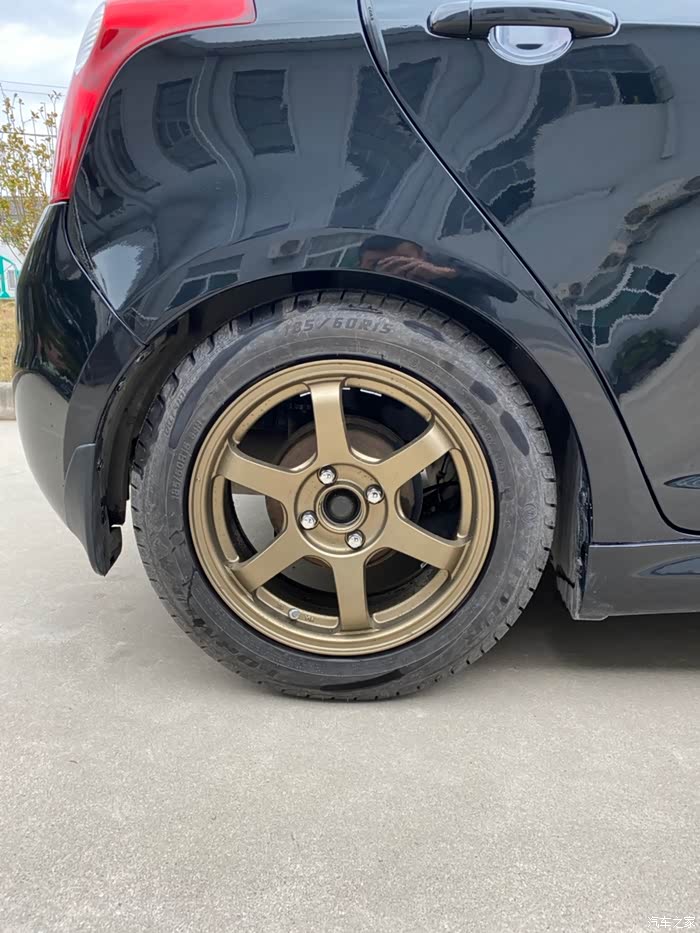 雨燕装跃岭轮毂新款ya2838te37上车