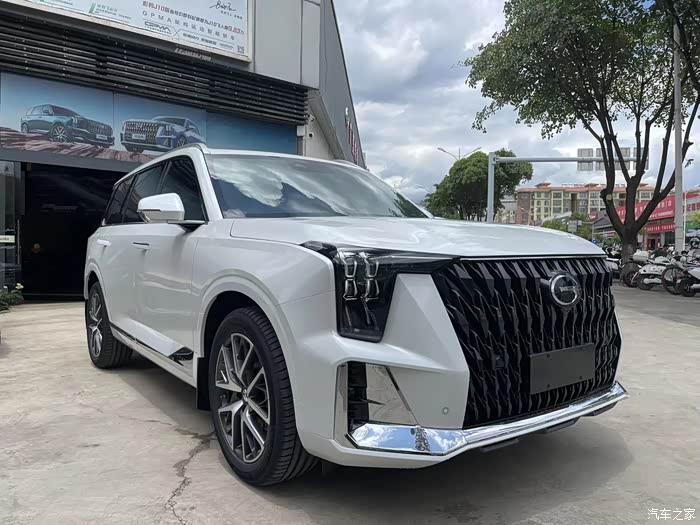 【图】终于提车了,广汽传祺gs8,混动两驱版-刃影白_传祺gs8论坛_汽车