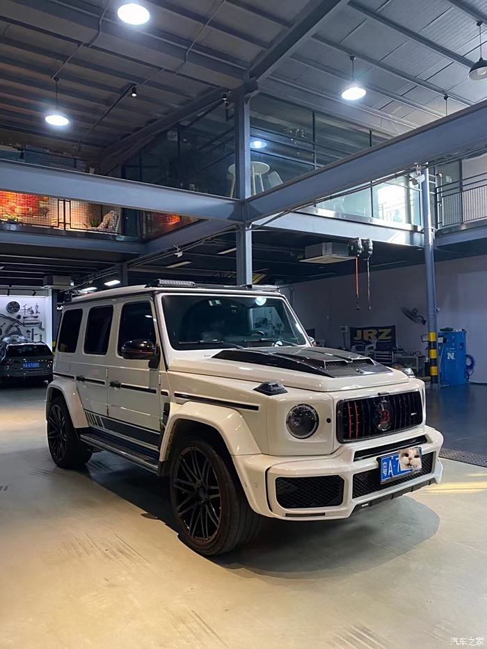 g63升级巴博斯宽体套件