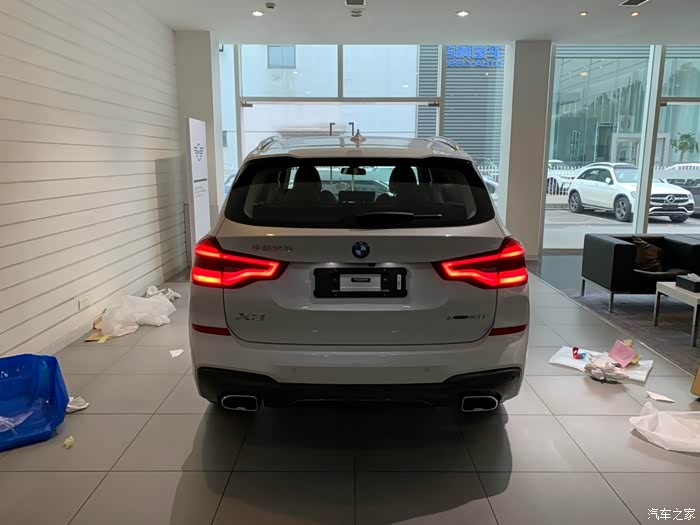 【图】等了一个多月,矿石白干邑色终于提车了_宝马x3论坛_汽车之家