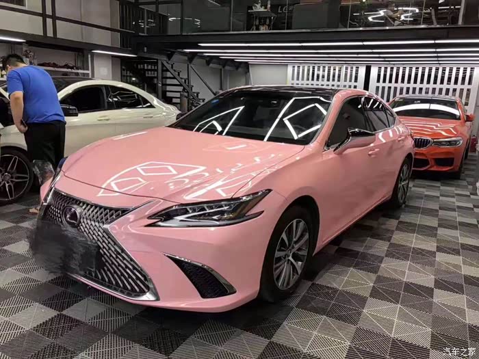 想把雷克萨斯es260改成粉红色