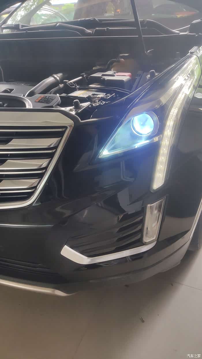 卡迪拉克xt5番禺改装大灯,升级米石led双光透镜_凯迪拉克xt5论坛_汽车