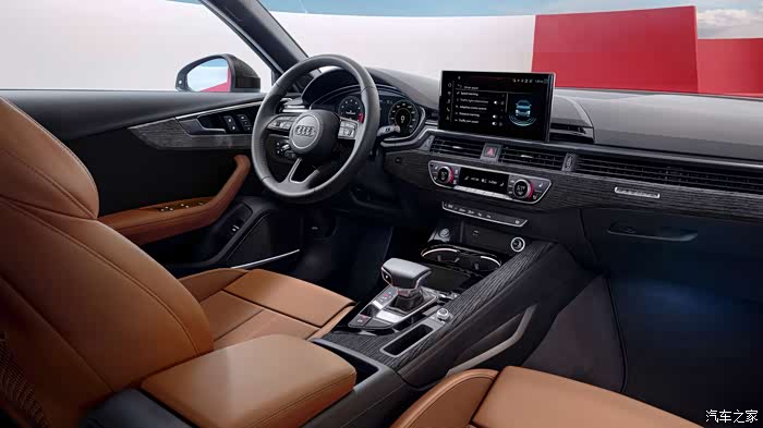 【图】国内有这个棕色配桃木内饰就好了._奥迪a4l论坛_汽车之家论坛