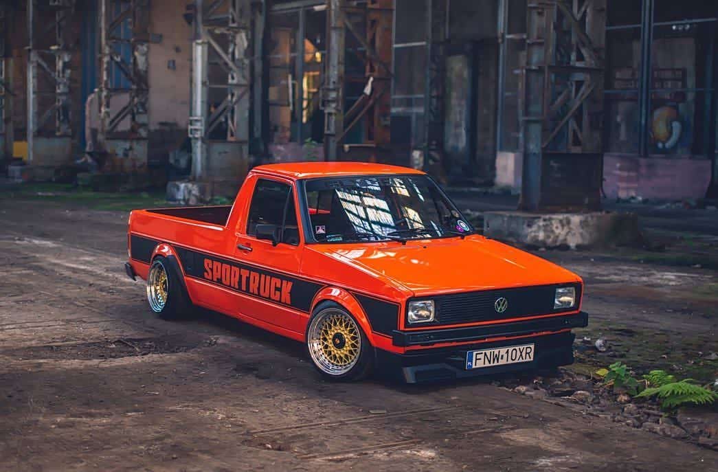 亲切美丽捷达王caddy mk1