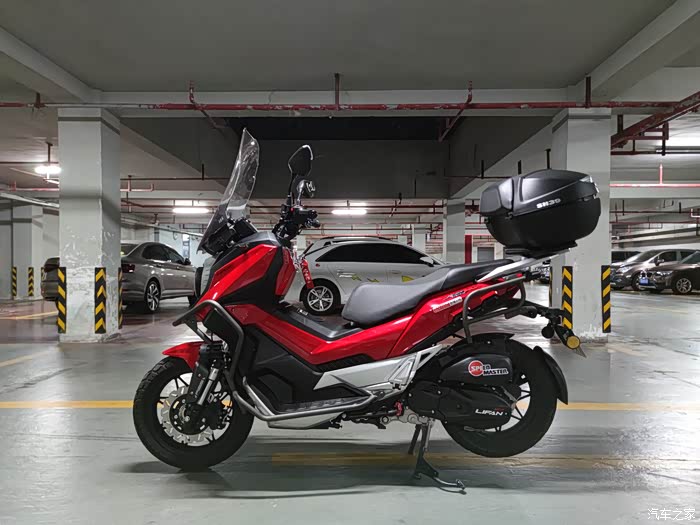 【图】本地首台红色kpv150提车作业_摩托车论坛_汽车之家论坛