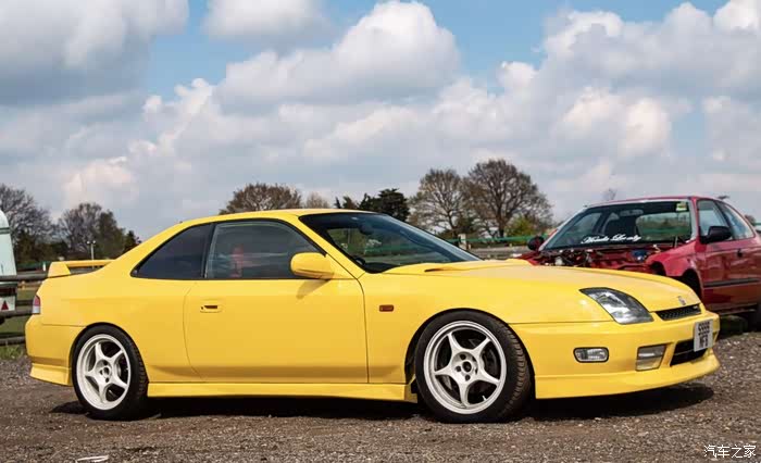 【图】honda prelude s-spec,黄黄的本田披露跑车_insight论坛_汽车之