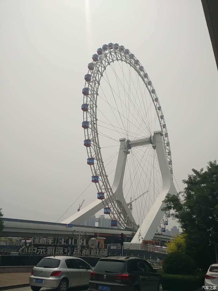 白天的天津之眼