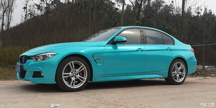 【图】提车1年感受 bmw 320im标轴 改色湖水蓝_宝马3系论坛_汽车之家