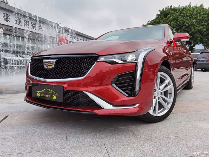 广州凯迪拉克ct4首提红色提车贴——内附高清图~(求精华)求组织