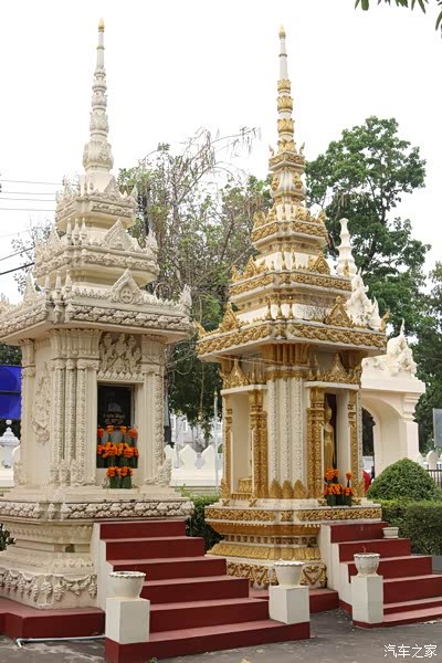 降温送关怀老挝行05老挝首都万象市玉佛寺景区四