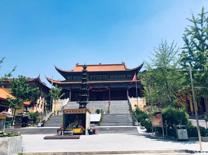 古刹平山寺与cs55更配附车门抛光处理