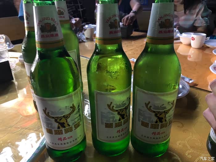 蒙古的啤酒,这个酒有点苦