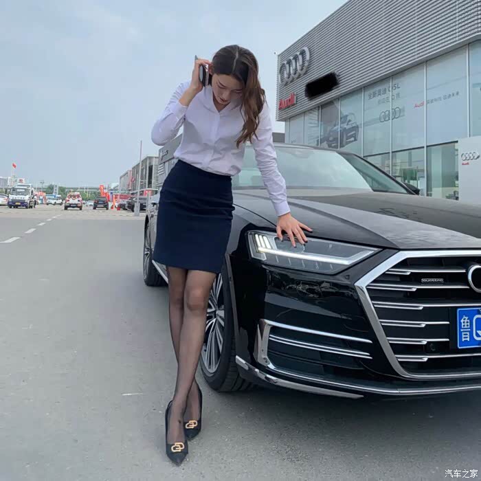 当美女销售遇见奥迪a6l