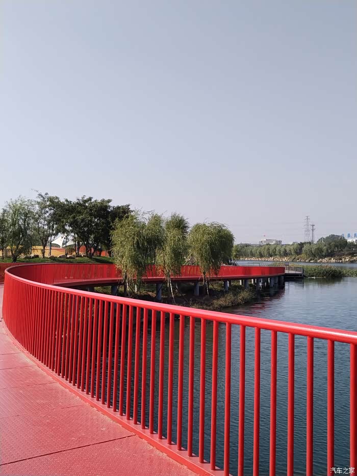 十一去哪玩#网红打卡地运粮河湿地公园