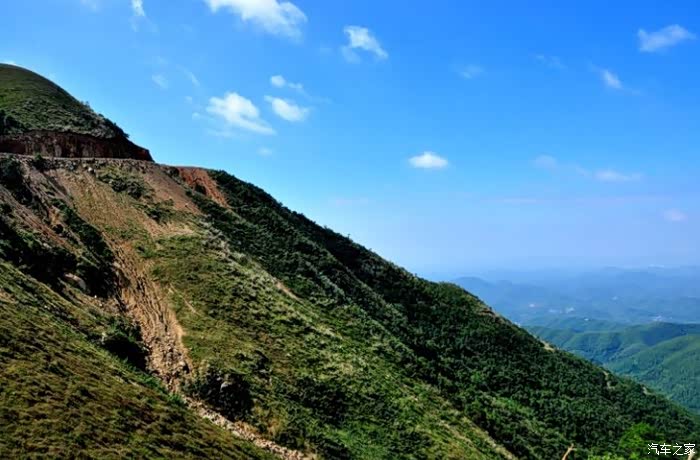 降温送关怀自驾小六游博白八景之一云飞嶂