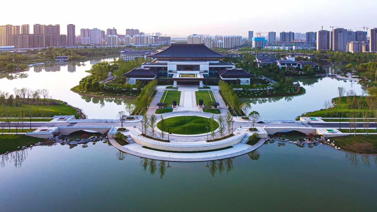 浐灞生态区世博园一个生态环境和自然风景都很不错的地方