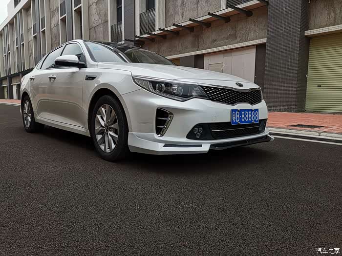 16款起亚k5小包围的改装全国首例多图