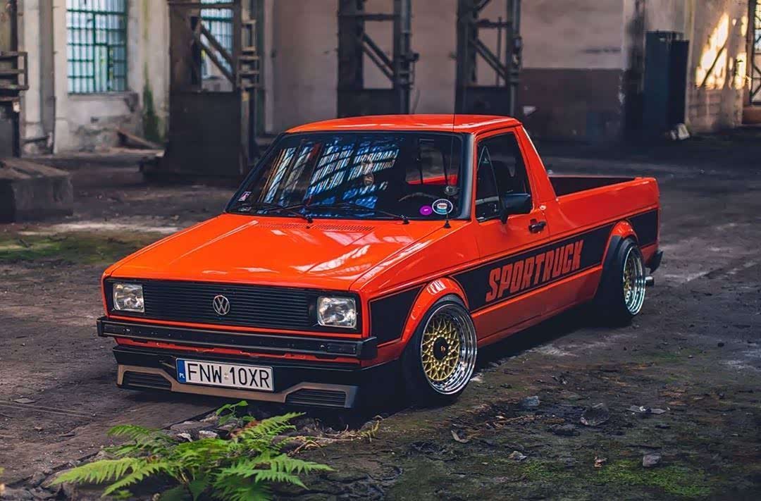 亲切美丽捷达王caddy mk1