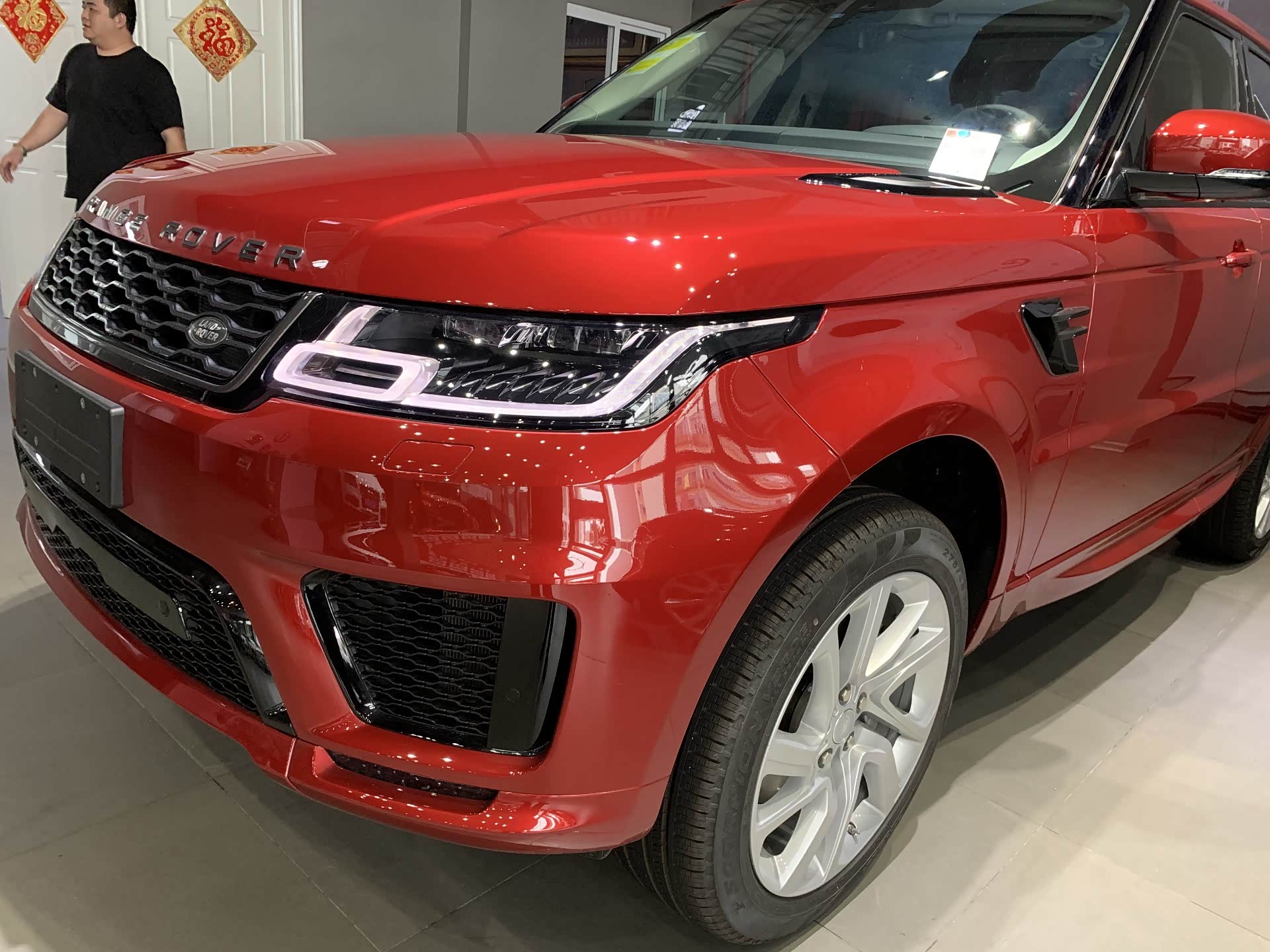 【图】揽运红色实车_揽胜运动版论坛_汽车之家论坛