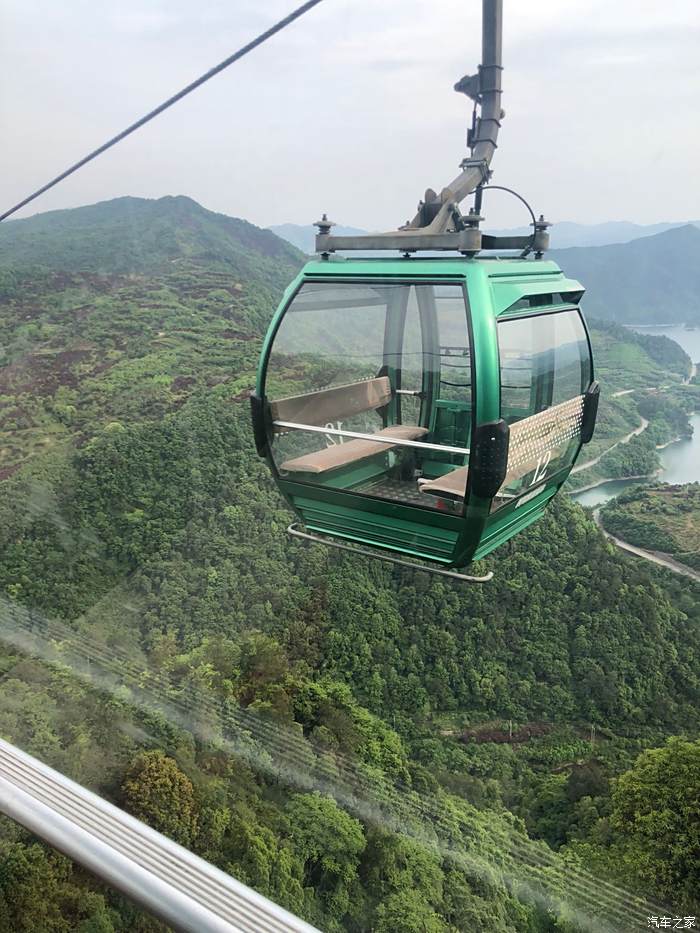 雪窦山索道图片