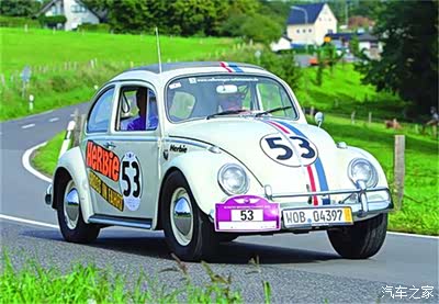 【家家众测】经典复古之大众甲壳虫警车小车模.
