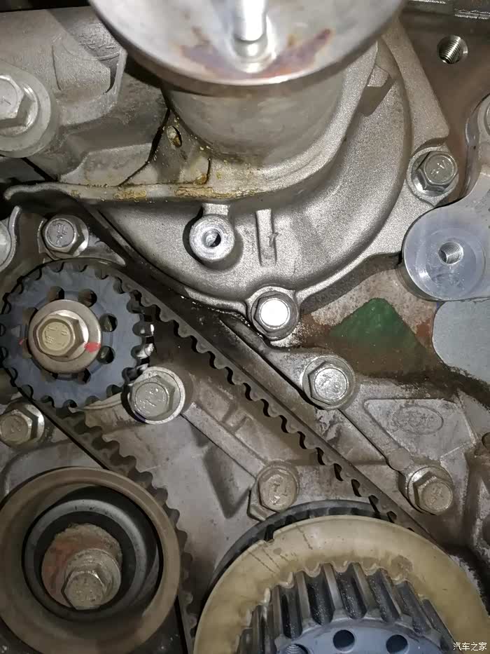 92000公里汽油20t今天换的正时皮带有对点图片型号