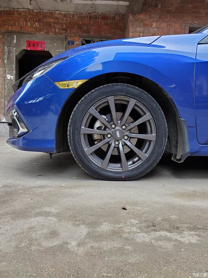 十代思域劲动更换17寸高配轮毂