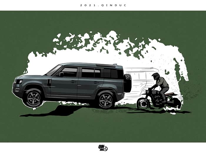 漫画路虎卫士发展史硬汉全家桶里最强硬派越野如今是否能打