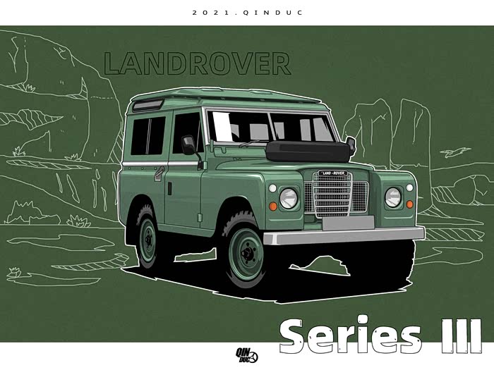 漫画路虎卫士发展史硬汉全家桶里最强硬派越野如今是否能打