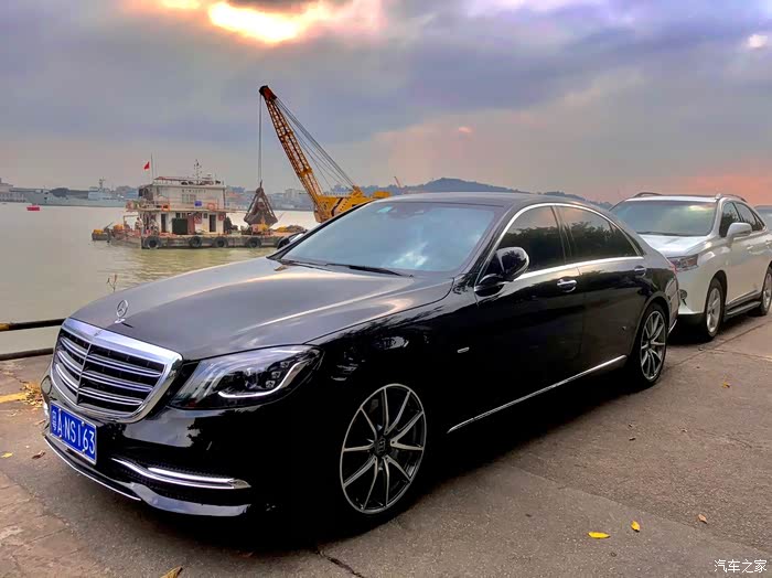 20款奔驰s350l改装轮毂