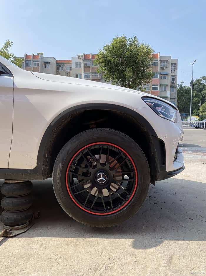 glc2021款新车第一改轮毂