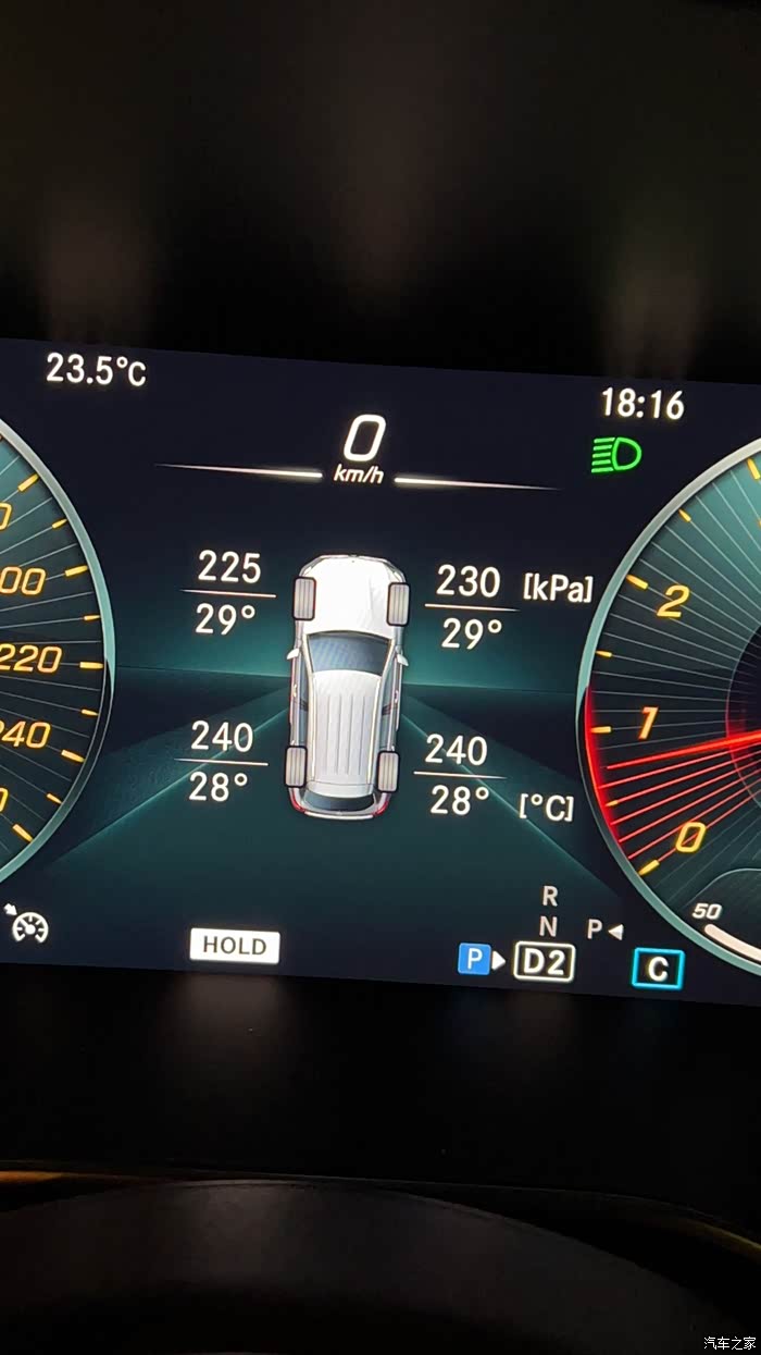 【图】胎压压力提示_奔驰glc论坛_汽车之家论坛