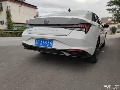 第七代伊兰特满月用车感受