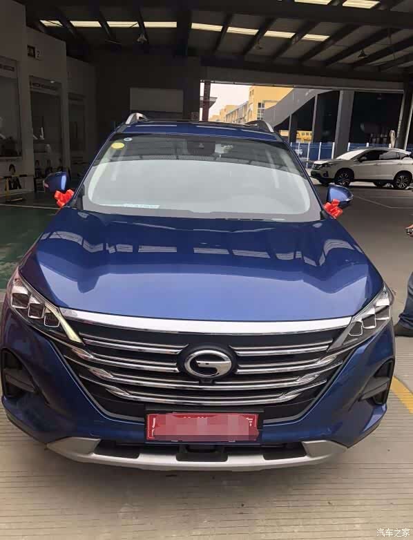 【图】我的蓝色小"五"270t尊享版分享一下我的提车经历_传祺gs5论坛