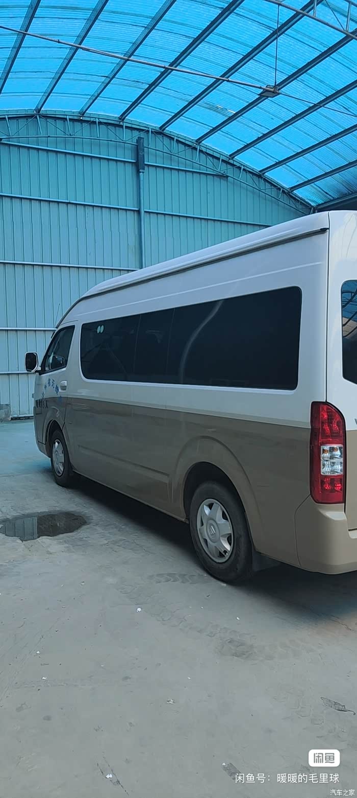 出福田风景g913座18万公里公司公车车况好