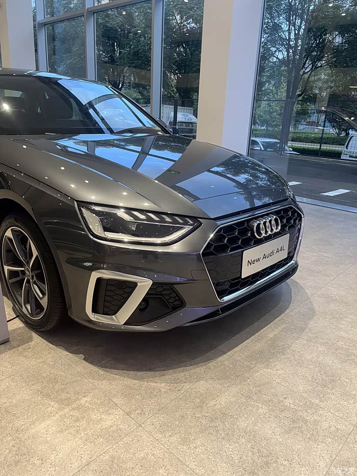 【图】奥迪a4l还得是天云灰!_奥迪a4l论坛_汽车之家论坛