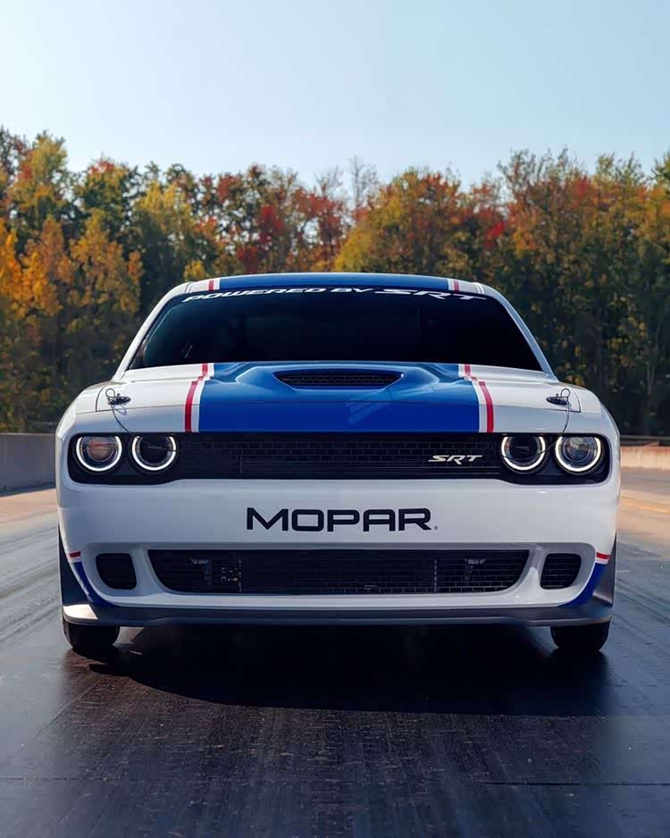 2021款道奇挑战者srtmopar这是要起飞啊