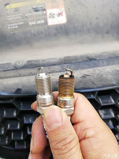 8火花塞(未换,原因见下)刚换了!