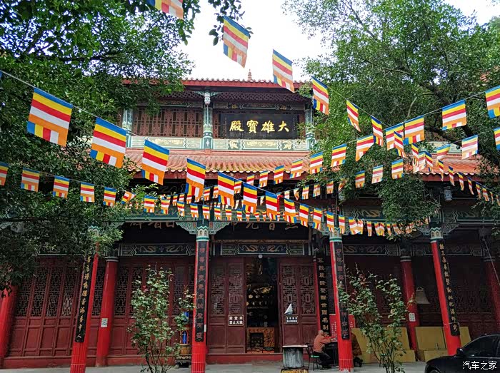 四川长安suv联盟自驾药王寺求健康