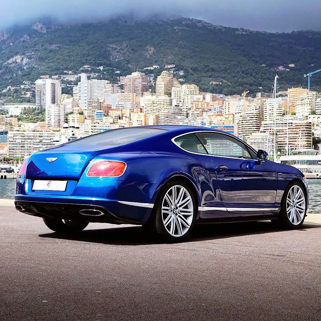 【图】bentley continental gt蓝色挺帅呀_宾利论坛_汽车之家论坛