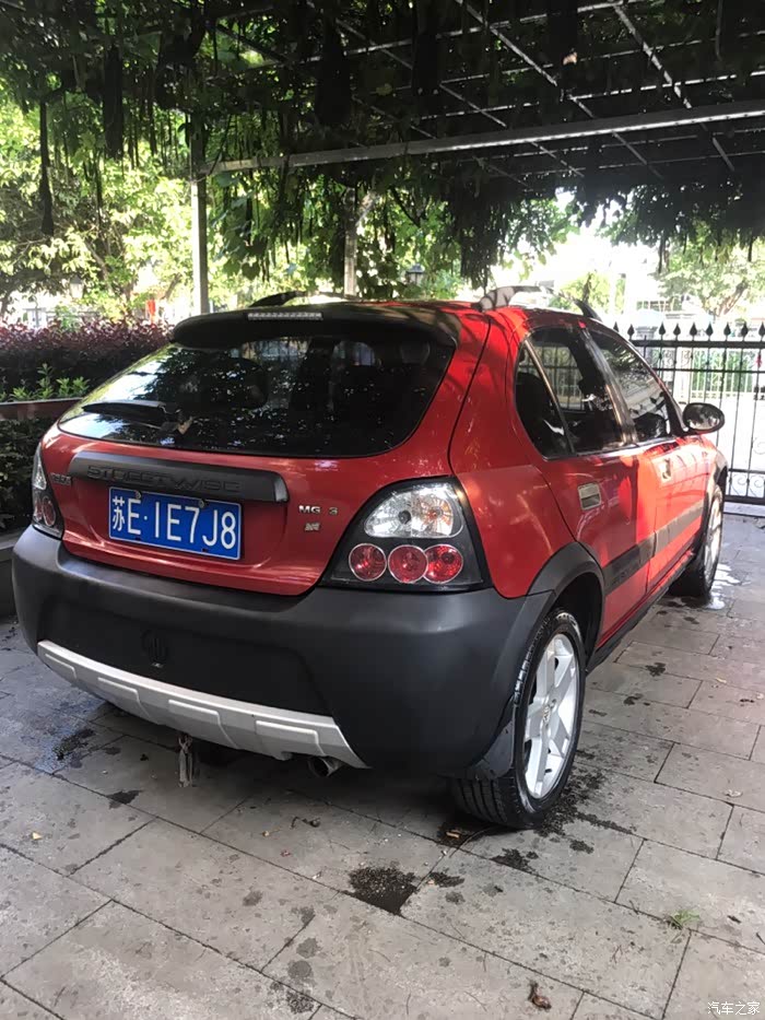 苏州地区出09年红色名爵3sw